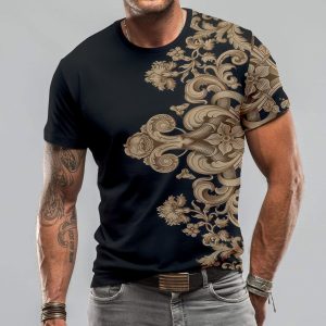 New 2025- T-shirt for men women luxury brand clothing clothes outfit – TDA001727