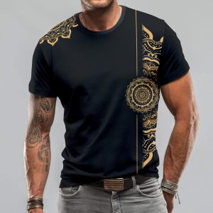 New 2025- T-shirt for men women luxury brand clothing clothes outfit – TDA001734
