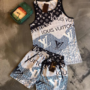 LV Luxury Summer Tracksuit For Men DN26210375