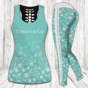Tiffany & co. tank top leggings luxury brand clothing clothes outfit gym for women hot 2023-PM00303