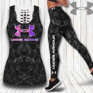 Under armour tank top leggings sport clothing clothes outfit gym for women-PM00215