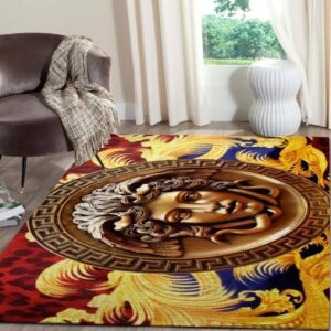 Versace Fashion Logo Limited Luxury Brand Rug Carpet Home Decor  LVT00270