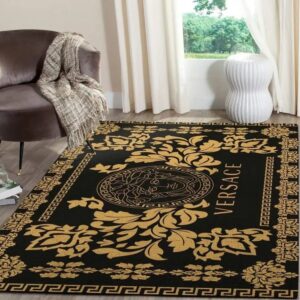 Versace Fashion Logo Limited Luxury Brand Rug Carpet Home Decor  LVT00346