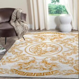 Versace Fashion Logo Limited Luxury Brand Rug Carpet Home Decor  LVT00349