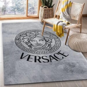 Versace Fashion Logo Limited Luxury Brand Rug Carpet Home Decor LVT00272