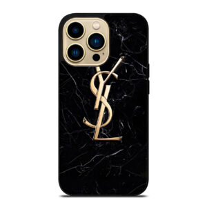 YVEST SAINT LAURENT YSL BLACK MARBLE iPhone Case Cover M2312013