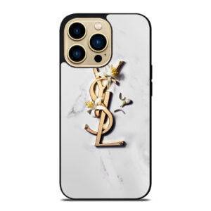 YVEST SAINT LAURENT YSL FLOWER MARBLE iPhone Case Cover M2312011