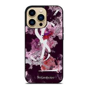 YVEST SAINT LAURENT YSL FLOWER iPhone Case Cover M2312012