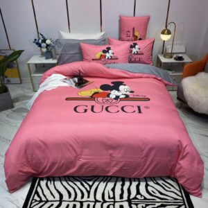 GG x Mickey Pink Bedding Set 2