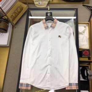 BURBERRY LONG SLEEVE BUTTON SHIRT - DN9140728