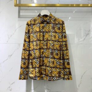 BURBERRY LONG SLEEVE BUTTON SHIRT - DN9140730