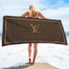 Limited Edition Luxury Louis Vuitton Beach Towel - DN26130536