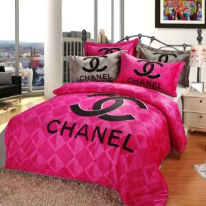 Coco Chanel Hot Pink Bedding Set