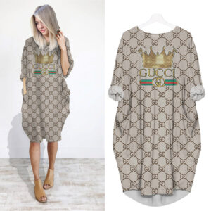 Gucci batwing pocket dress luxury brand clothing clothes outfit for women - Max07915