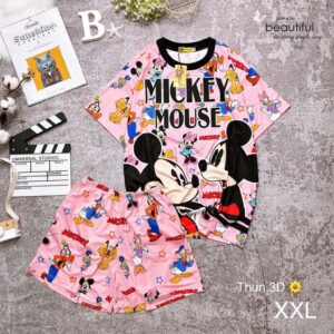 Mickey Mouse T-Shirt & Short combo M0405011