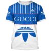 Gucci Adidas 3D Luxury Limited Edition T- Shirt-PM0149091