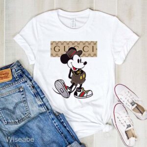 Mickey Gucci Hot Brand Luxury Limited Edition T- Shirt-PM0148525