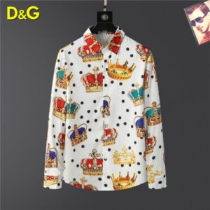 D&G LONG SLEEVE BUTTON SHIRT - DN081235