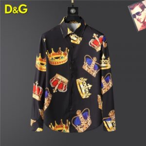 D&G LONG SLEEVE BUTTON SHIRT - DN081234