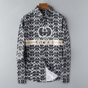 LIMITED 2023 Gucci LONG SLEEVE BUTTON SHIRT - DN31304