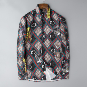 LIMITED 2026 Gucci LONG SLEEVE BUTTON SHIRT - DN01404