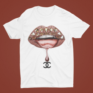 Sexy Lip Chanel Hot Brand Luxury Limited Edition T- Shirt-PM0148545