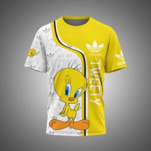 Adidas Tweety Luxury Custom Name Tshirt DN609552