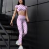 2025 Louis Vuitton Sportwear Combo Crop Top and Legging For Women - DN9200620
