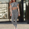 2025 Louis Vuitton Sportwear Combo Crop Top and Legging For Women - DN9200610