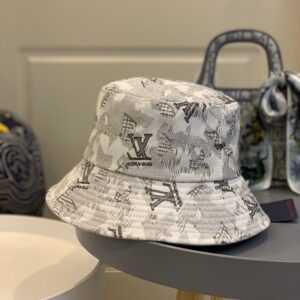 Louis Vuitton Hot 2025 Summer Bucket Hat DN9190756