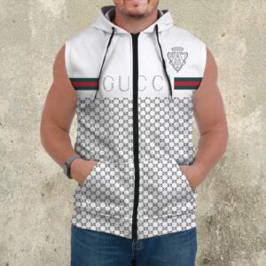 Premium Sleeveless Zip Hoodie Gucci For Men - DN930601