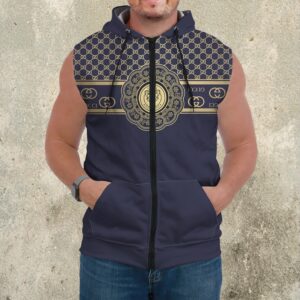 Premium Sleeveless Zip Hoodie Gucci For Men - DN930607