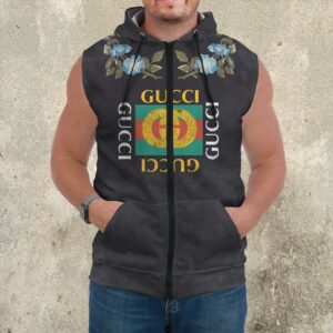 Premium Sleeveless Zip Hoodie Gucci For Men - DN930615