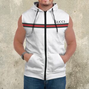 Premium Sleeveless Zip Hoodie Gucci For Men - DN930618