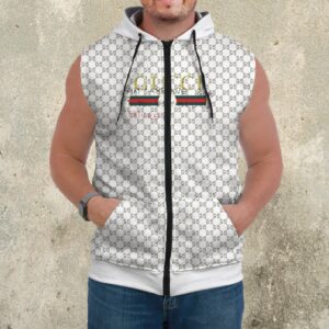 Premium Sleeveless Zip Hoodie Gucci For Men - DN930614