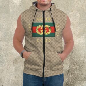 Premium Sleeveless Zip Hoodie Gucci For Men - DN930608