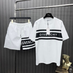 2025 Givenchy White Shirt & Shortss for men - DN1619062