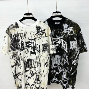 Balenciaga BM BlackWhite T-Shirt DN1623617