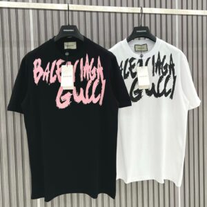 Balenciaga x Gucci BlackWhite T-Shirt DN26673